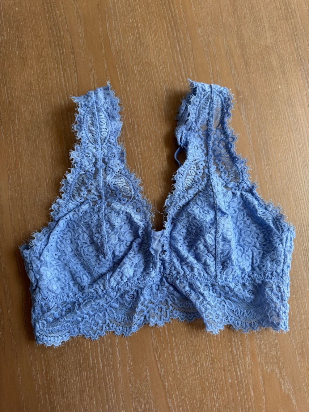 Lace Bralette in Light Blue - Women's Intimates